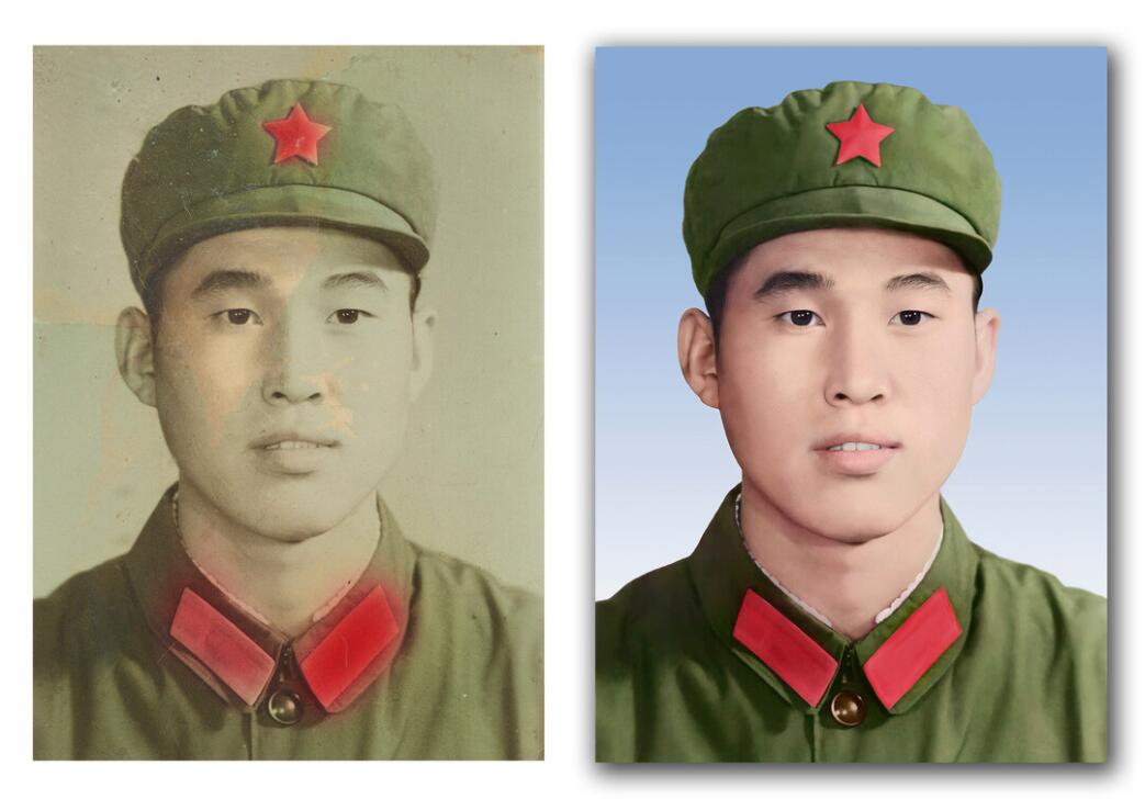 陵水破损照片修复-18