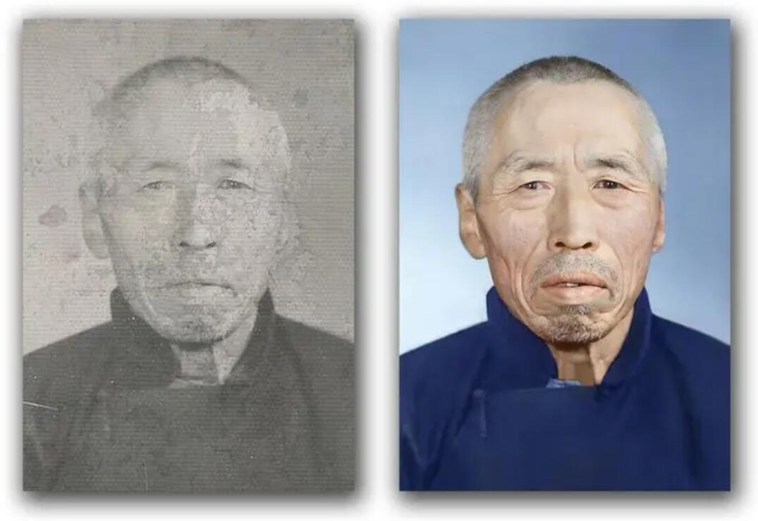 陵水破损照片修复-56